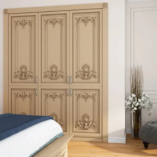 MLD-003 Decorative Classic relief moulding wood - 2